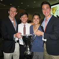 Team Tex Mex, the winners of the first annual Dean's Cup Competition