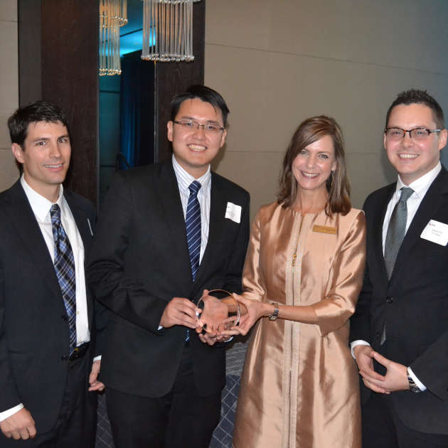 Jindal Team Makes It Four Wins in Five Years at ACHE Case Study Competition