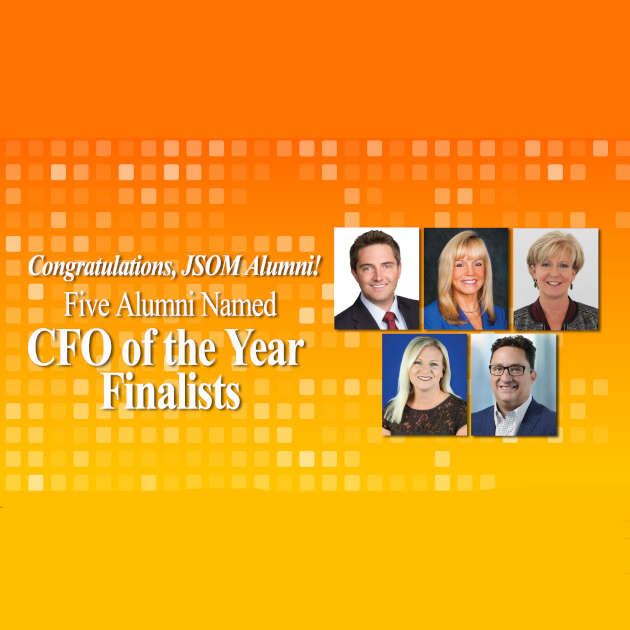 Five JSOM Alumni Nominated for CFO of the Year Awards