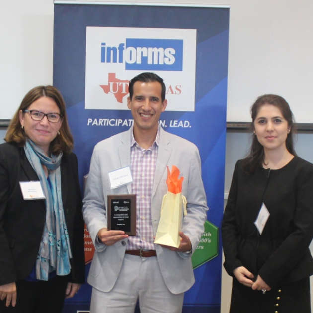 UT Dallas INFORMS Wins National Chapter Award Following Case Competition Success