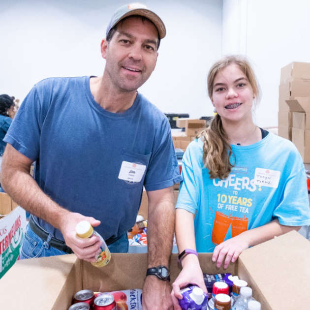 First Alumni Day of Service Draws Volunteers to North Texas Food Bank