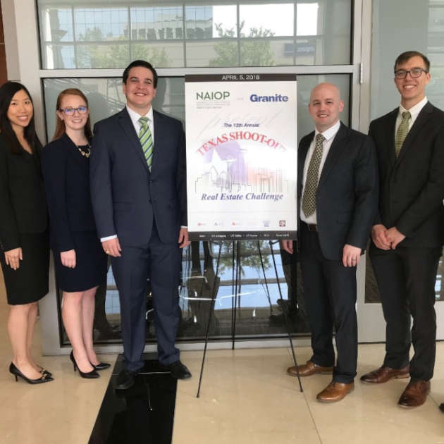 Jindal School Team Wins Texas Shoot-Out Real Estate Case Competition