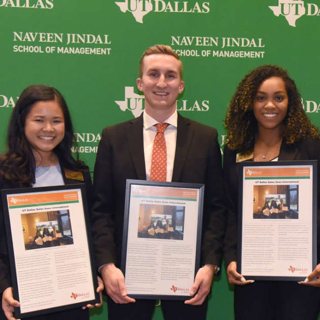 Sales Program Earns High Honors at First International Competition