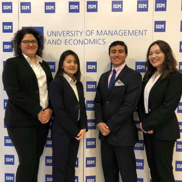 Team of JSOM Seniors Places Third in Global Social Business Competition