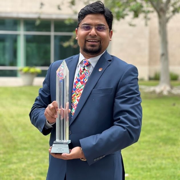 Faculty Member Wins Awards, Sees His Work at the Jindal School as a Calling