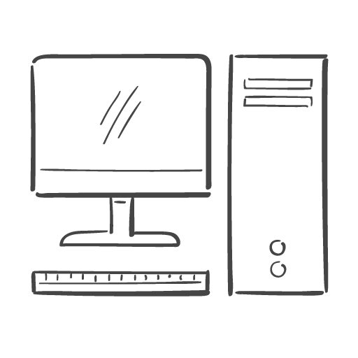 computer and server icon