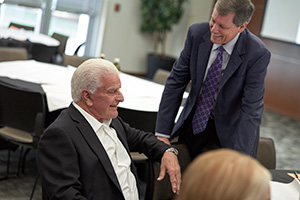 Phil Romano (left) and Dr. Randall S. Guttery