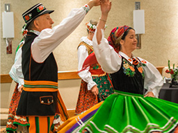 Cultural dance at Poland Day, 2016