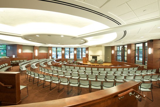 BOC Conference interior, University of Wisconsin