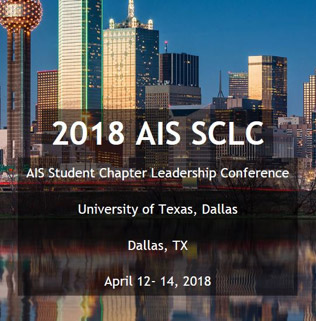 2018 AIS Student Chapter Leadership Conference banner