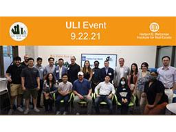 ULI (Urban Land Institute) Event, September 2021