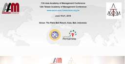 11th Asia Academy of Management Conference 12th Taiwan Academy of Management Conference