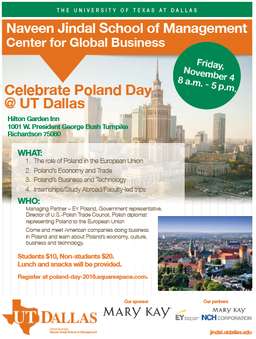 Celebrate Poland Days @ UT Dallas