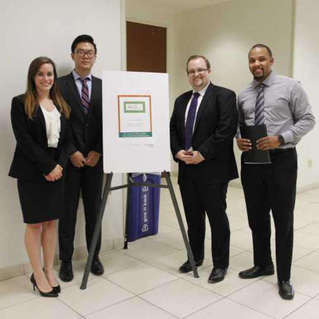 Jindal School MBA student participants in the 2016 ACG Cup case study competition.