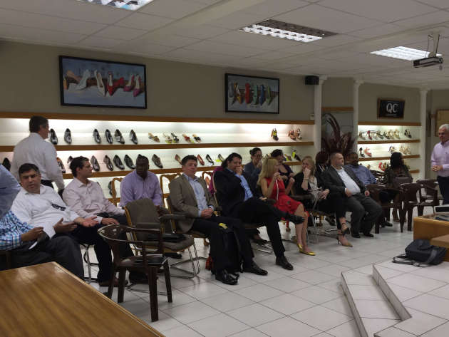 EMBA Class of 2016 Tour of Eddels Shoes