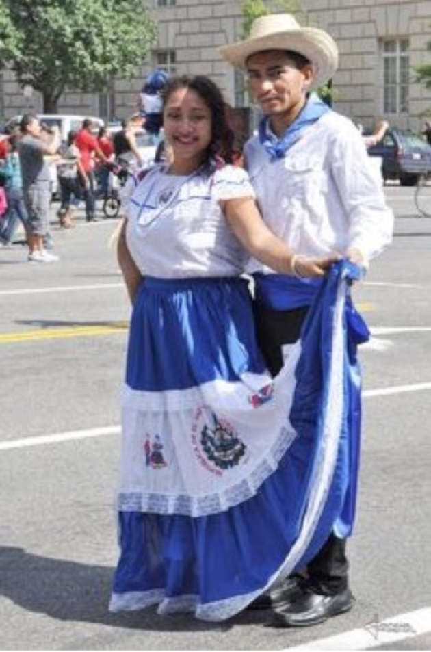 el salvador traditional dress Hispanic heritage month