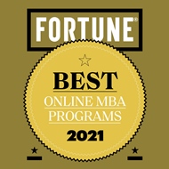 JSOM is in the Fortune Best Online MBA Programs in 2021