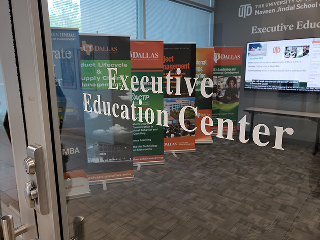 Entrance to Executive Education Area