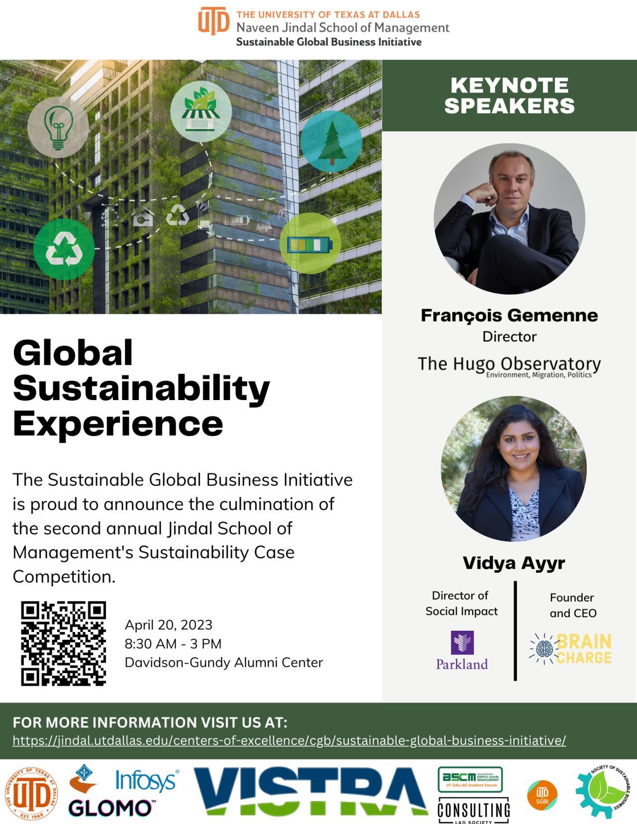 spring sustainability webinar banner