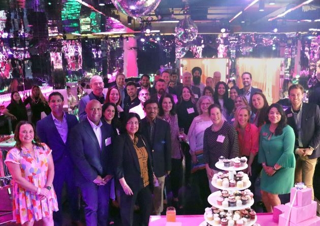 Jindal School alumni, donors, faculty and staff attended a donor appreciation event held at the Sweet Tooth Hotel in downtown Dallas
