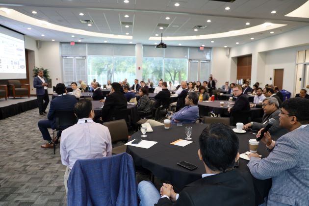 The Fintech & Digital Assets Workshop 2023 (UTD COMTECH), held Nov. 9, brought together thought leaders to discuss the disruption of financial services brought about by new information technologies.