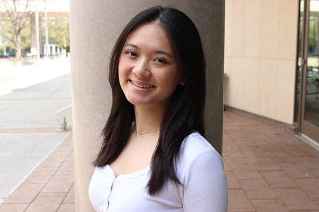 JSOM Global Business student Ivy Nguyen