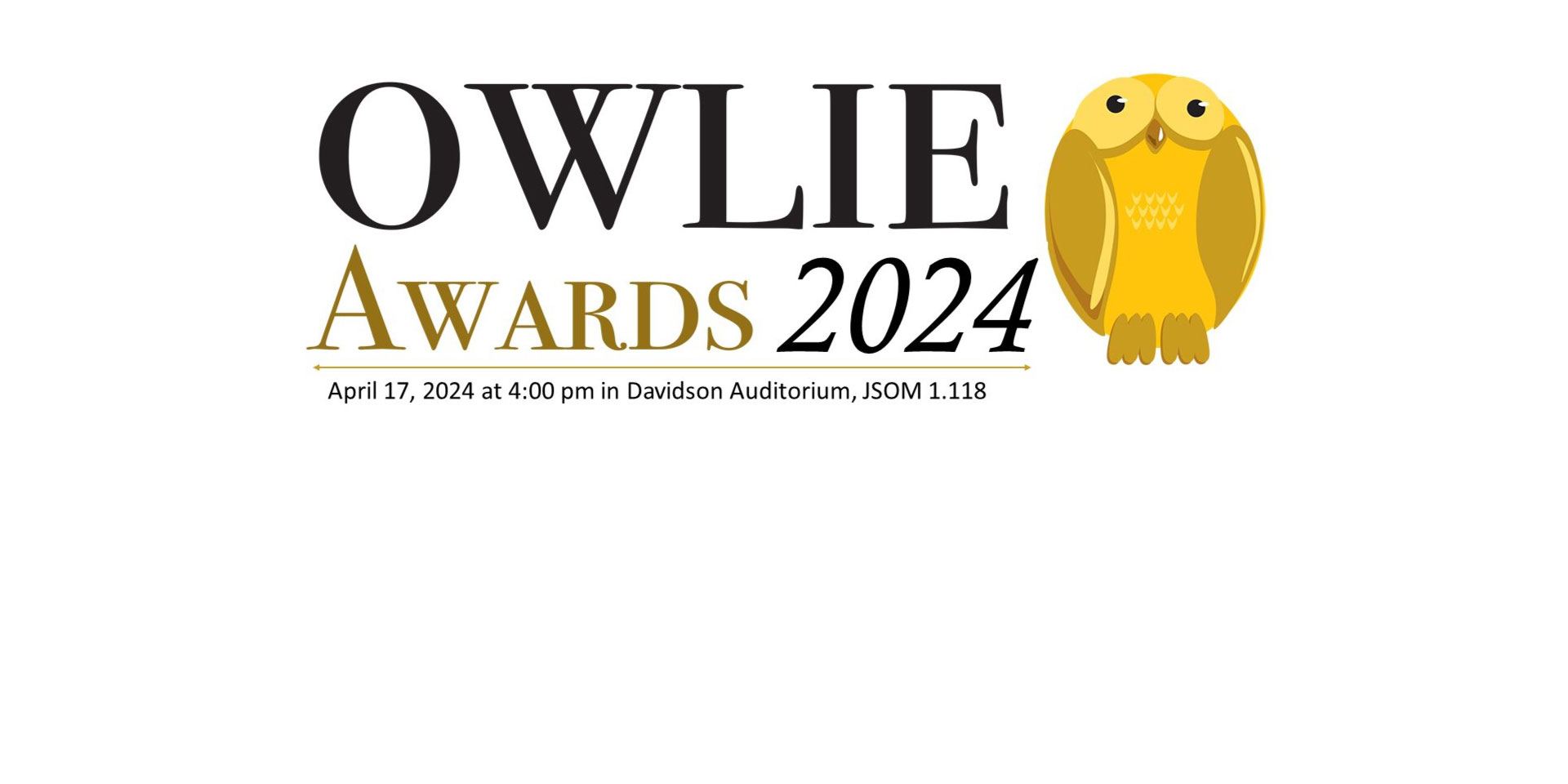 Jindal School owlie award