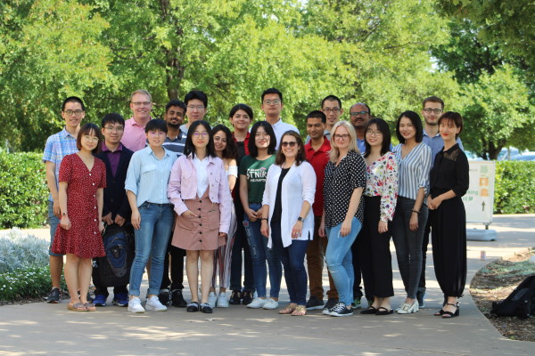 PhD students from the Jindal School of Management